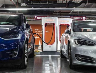 50台车可同时充电 特斯拉全球最大充电站上海揭幕