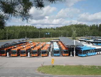 比亚迪首次驶入芬兰首都赫尔辛基加速“千湖之国”公交电动化进程