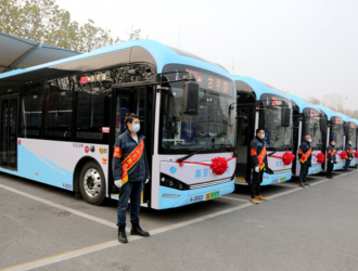 南京公交202辆纯电动车上线