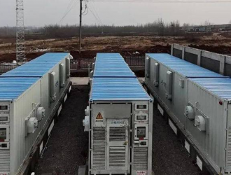 乌兰察布风电基地幸福第一风电场储能项目全部设备安装完毕
