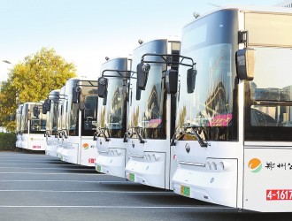 11辆新能源车上线运行 正式告别柴油发动机公交车