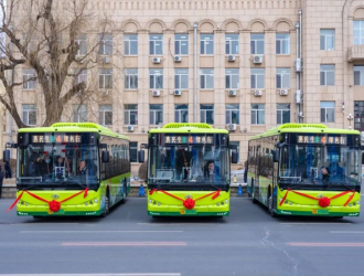 格力钛向临沂公交集团交付100辆新能源公交车
